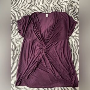 Purple Beach Cover Up